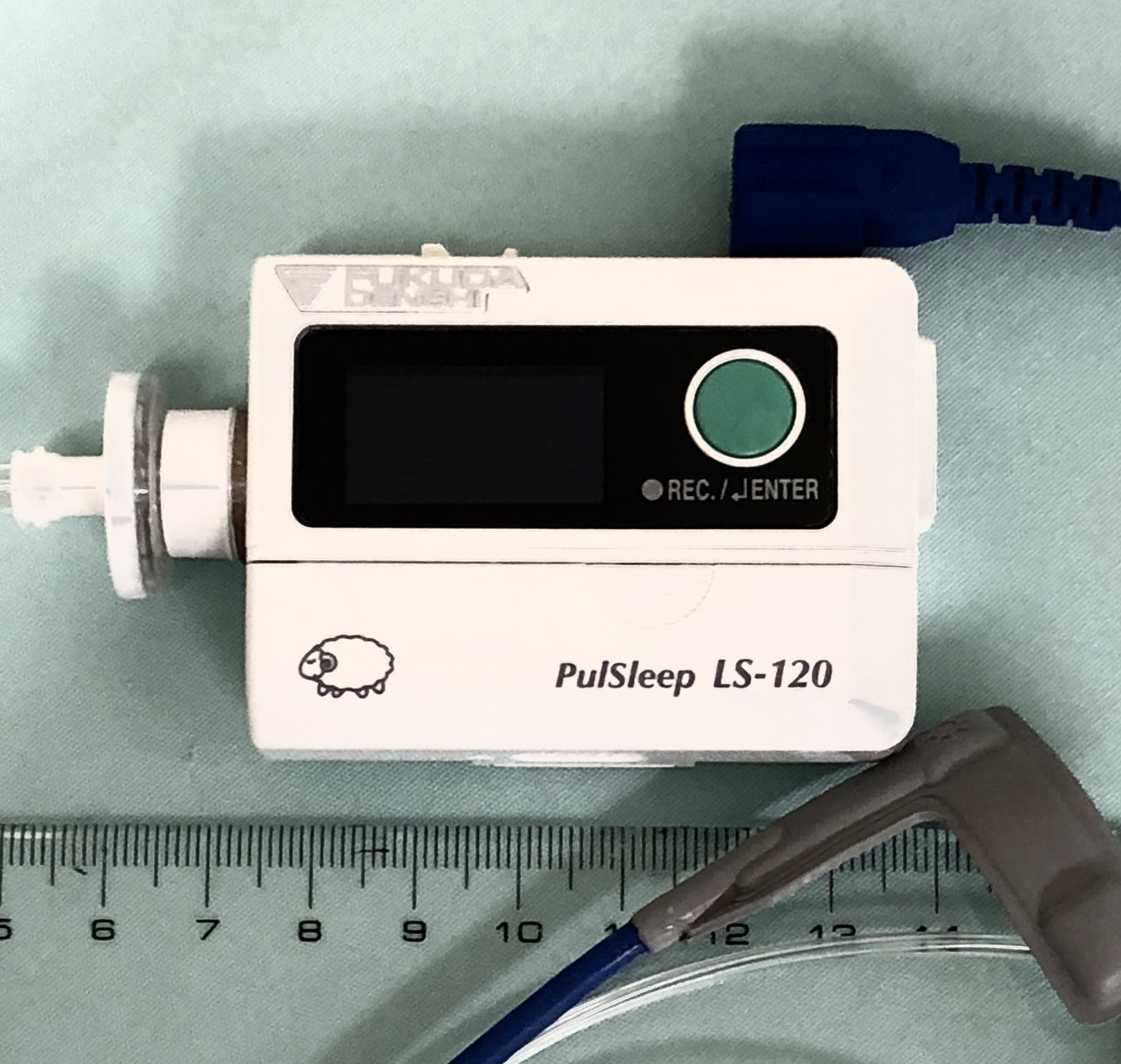 睡眠評価装置（睡眠時無呼吸検査）